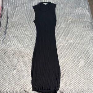 Charlotte Russe Black Midi Dress